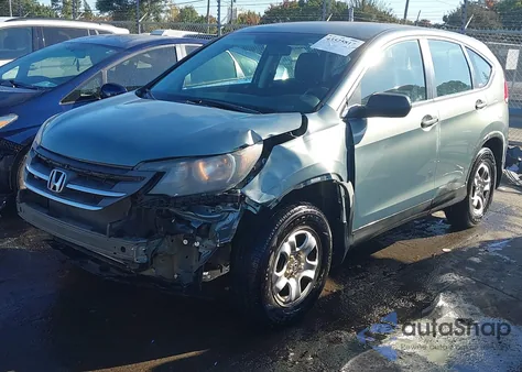 2012 Honda Cr-V Lx z USA, uszkodzony, nr VIN 5J6RM4H34CL050012